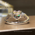 Hot Sale Heart Cut    Cubic Zirconia Jewelry Natural Diamond Jewelry